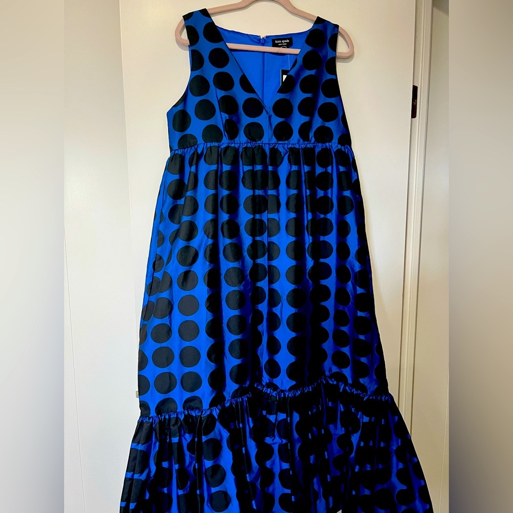 NWT Kate Spade maxi dress.